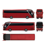 Single front windshield, 12.5m 2-axle Luxury Coach C15S01