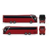 Single front windshield, 14~15m 3-axle Luxury Coach C15